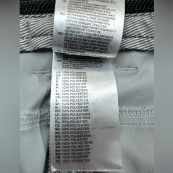 Adidas Adipure Golf Pants Light Gray Men’s Size 32x32 - Picture 6 of 11